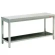 Table inox dmontable Largeur 1400mm - Profondeur 700mm DIAMOND - TL1471/KD
