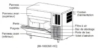 Machine  glaons pleins taille XS 85Kg avec rserve HOSHIZAKI - IM-100CNE-HC-21 IM-100CNE-HC-21