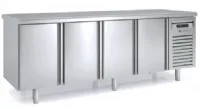 Table rfrigre traversante 4x4 portes profondeur 700 CORECO - MFCG-250