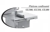 Scie  os avec Plateau coulissant sur socle inox - Lame 2170mm DADAUX - SX 300 SX 300