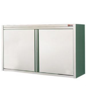 Placard inox mural