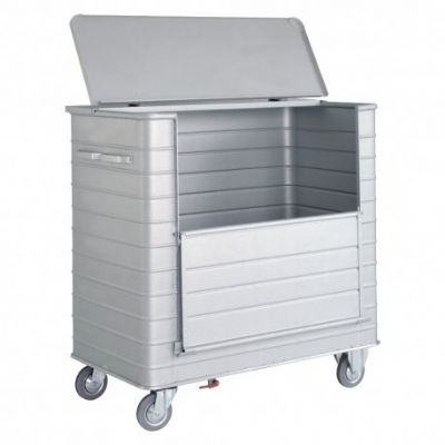 Chariot pour le transport du linge sale