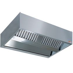 Hotte professionnelle centrale sans moteur
