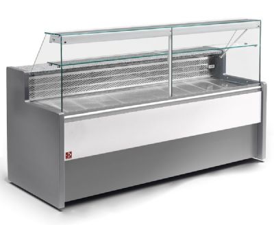 Vitrine rfrigre avec rserve HILL PLUS