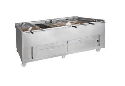 Barbecue-rtissoire portugais  charbon