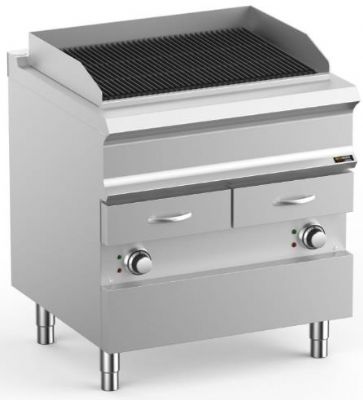 Grill  eau professionnel MBM profondeur 730