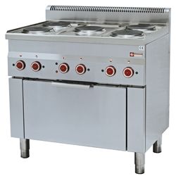Fourneau professionnel DIAMOND profondeur 600