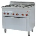 Fourneau professionnel DIAMOND profondeur 600