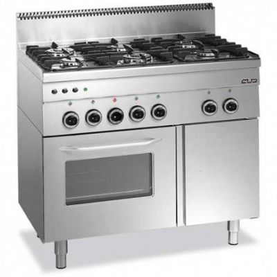 Fourneau professionnel MBM profondeur 600