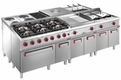 Ligne de cuisson DIAMOND profondeur 700