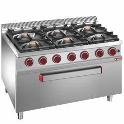 Fourneau professionnel DIAMOND profondeur 700