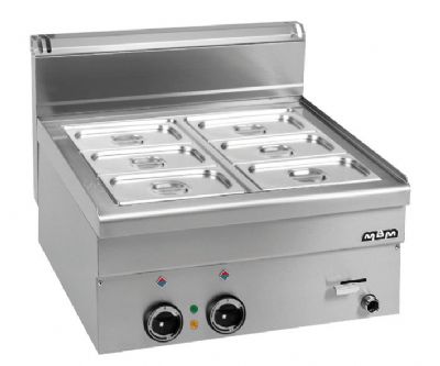 Bain-marie professionnel MBM profondeur 600