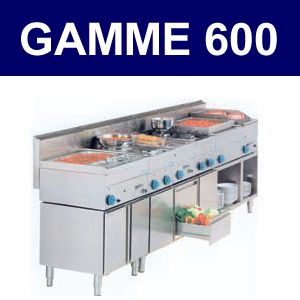 Ligne de cuisson professionnelle GAMME 600