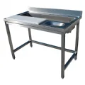 Table de prparation inox viande et poisson