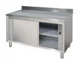 Meuble chauffant inox