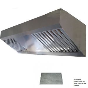 Hotte professionnelle pour food truck longueur 1000mm CAPTINE ALVENE