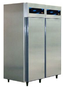 Frigo professionnel inox 2 portes GN2/1 ngative dmontable ODIC
