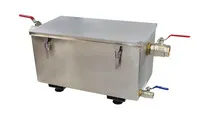 Bac  graisse professionnel inox 132 litres avec couvercle 31CG010402