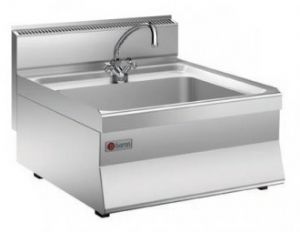 Plan de travail Inox 600x650 avec évier BARON Plan de travail Inox 600x650 avec évier BARON