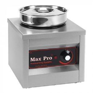 Chauffe chocolat avec bac bain-marie en inox MAX PRO
