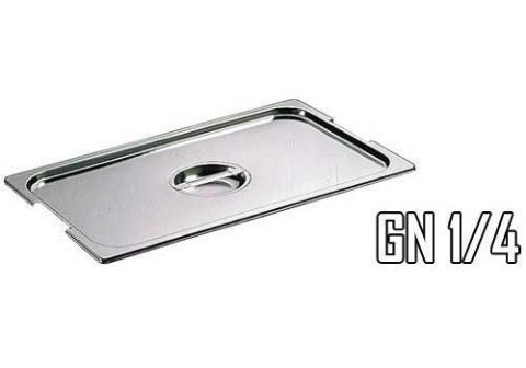 Couvercle pour bac gastro inox GN 1/4
