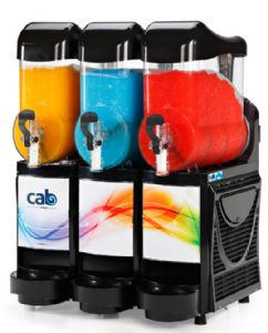 Distributeur de granit 3 cuves 10 litres noir FABY SKYLINE CAB