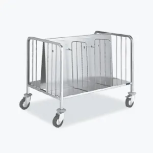 Chariot de transport assiettes double F0261502