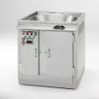 Friteuse professionnelle lectrique 40 litres cuve conique sur socle InBlan