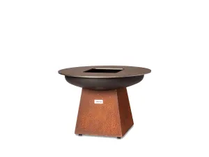 Barbecue brasero plancha hauteur 60cm version corten ONFIRE VLC