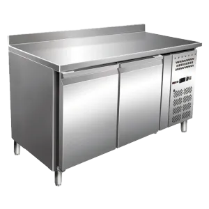 Table rfrigre ngative 2 portes avec dosseret REDFOX MFT 2D
