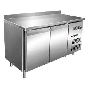 Table rfrigre positive 2 portes avec dosseret REDFOX MNT 2D