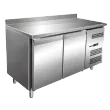 Table rfrigre positive 2 portes avec dosseret REDFOX