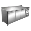 Table rfrigre positive 3 portes avec dosseret REDFOX