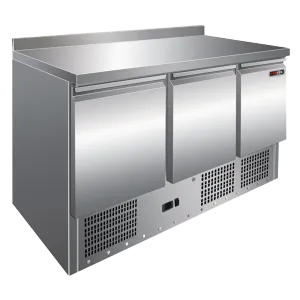 Saladette rfrigre 3 portes inox REDFOX MT 903