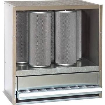 Caisson filtrant  charbon actif 5 cylindres ALVENE