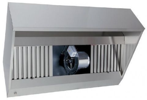 Hotte professionnelle avec moteur longueur 2000mm PROLINE ALVENE en stock