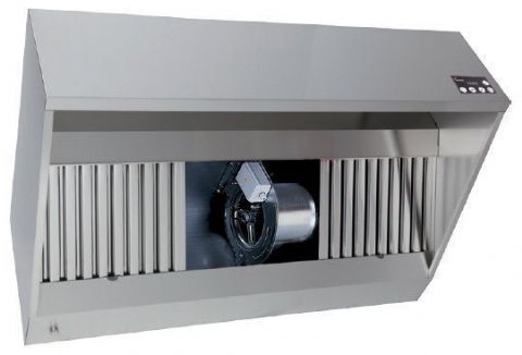 Hotte professionnelle complète longueur 2500mm PROLINE ALVENE Hotte professionnelle complète longueur 2500mm PROLINE ALVENE