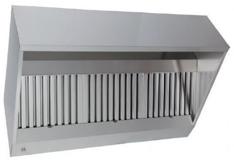 Hotte professionnelle sans moteur longueur 2000mm PROLINE ALVENE