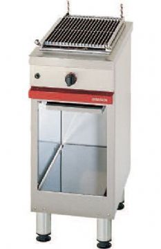 Grill charcoal gaz  pierres de lave 400 AMBASSADE