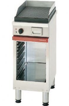 Plancha professionnelle lectrique en fonte rainure 400 AMBASSADE