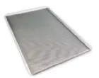 Plaque p�tisserie aluminium 325x530mm (GN1/1) perfor�e 4 bords 45� coins ouvert �paisseur 1.5mm