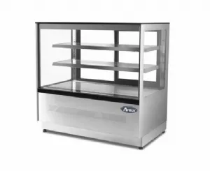 Vitrine réfrigérée pour pâtisserie en inox 497 Litres ATOSA WDF157F