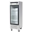 Frigo professionnel positive 1 porte vitre 610 Litres ATOSA - MCF8705GR