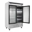 Frigo professionnel ngative 2 portes vitres 1300 Litres ATOSA - MCF8703GR MCF8703GR