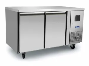 Table r�frig�r�e tropicalis�e 2 portes profondeur 600mm ATOSA EPF3421GR