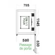 Cellule de refroidissement pour chariot GN1/1 ACFRI - AR 80 HR UC AR80HRUC