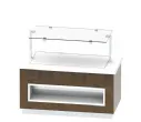 Buffet rfrigr avec plaque froide Longueur 1700mm INFRICO - Srie SELF-SERVICE - Gastrobuffets MB100PF4