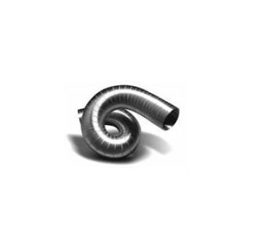 Tube flexible spiralé en aluminium diamètre 250mm longueur 3m Tube flexible spiralé en aluminium diamètre 250mm longueur 3m