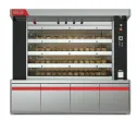 Four à sole à tube  annulaire maçonné 12 bouche 4 étages - 1650mm VAPOREAL REAL FORNI