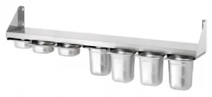 Etagère inox murale à épices - Longueur 1400mm BARTSCHER - 389140 389140